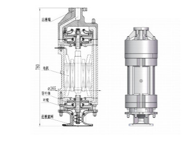 LNG低温潜液泵四级泵