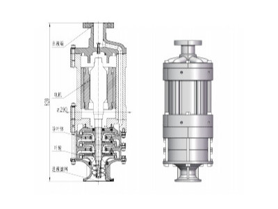 LNG低温潜液泵三级泵